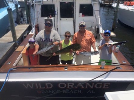 Wild Orange Charters catch photo